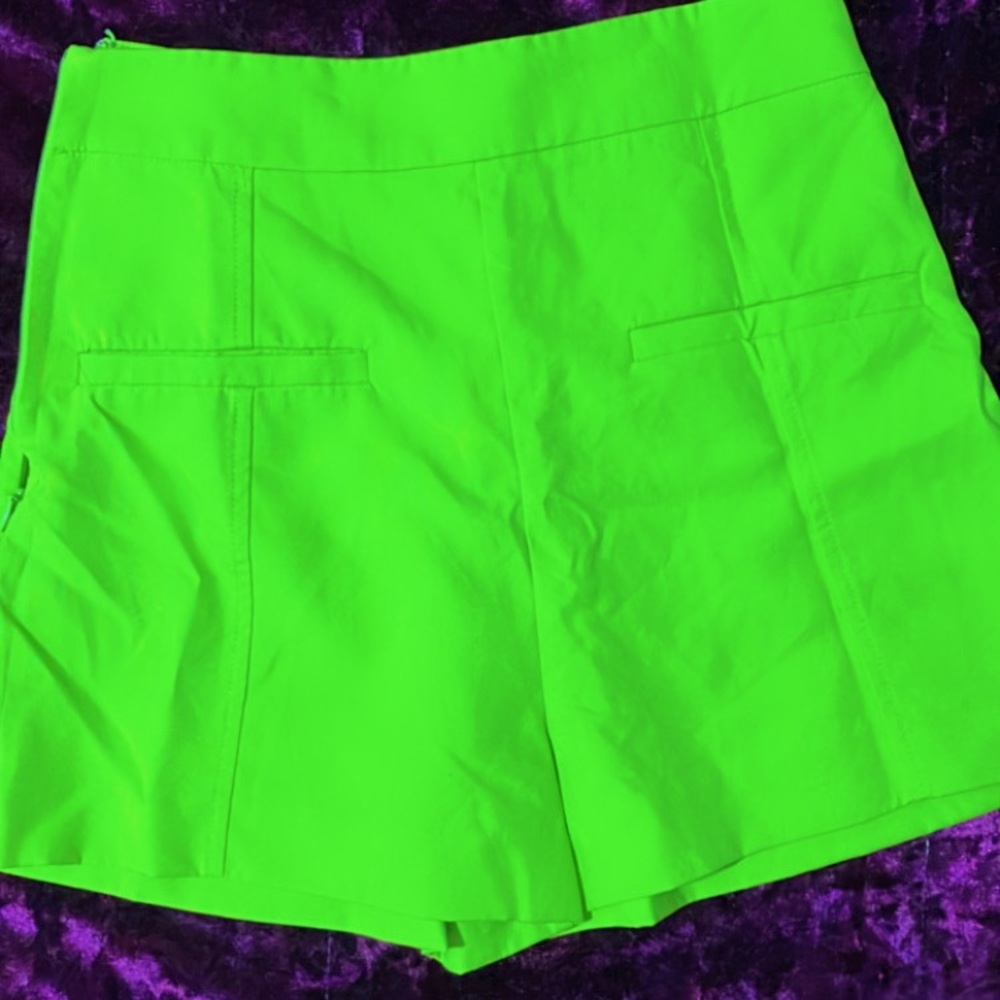 Vibrant Green Women's Shorts